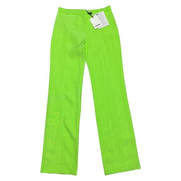 Jacquemus Le Splash 'Le Pantalon Meloia' SILK Trousers Luxury Designer Pants - Picture 1 of 8